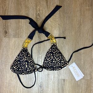 NWT BAHIMI Bikini Top size XS